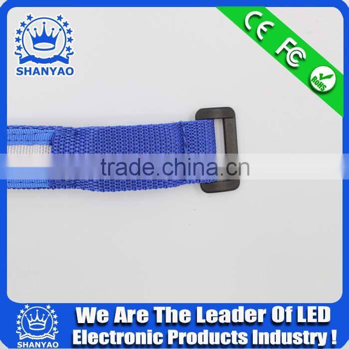 Custom Party Light Up Flashing LED Bracelet/Wristband/Bangle For Promotion