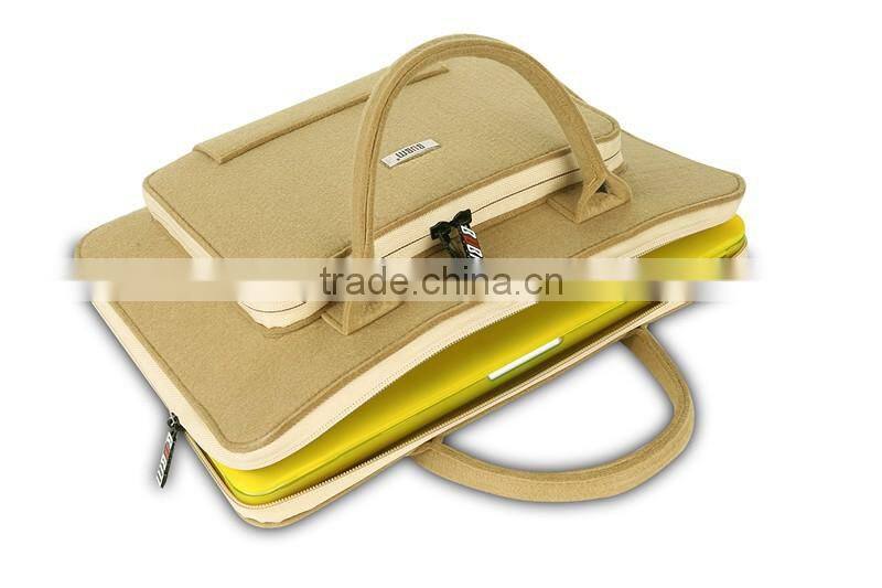 BUBM 2016 new 11inch felt laptop bag Case For Notebook lady travel business notebook case