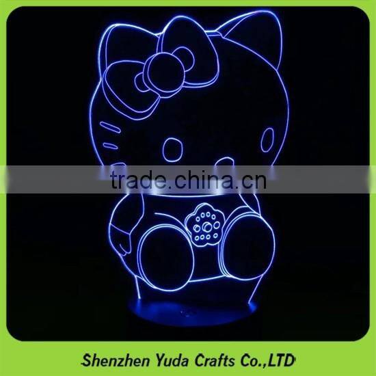 Children bedroom decor Hello Kitty night light Popular Kids Table Lamp