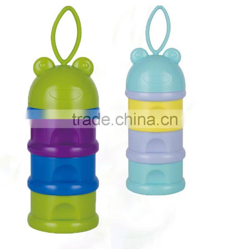New design BPA free healthy plastic milk storage bottle