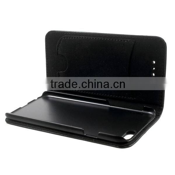 2015 Factory Price for iPhone 6 Leather case , Wallet Style Flip PU Leather Case for Apple iPhone 6