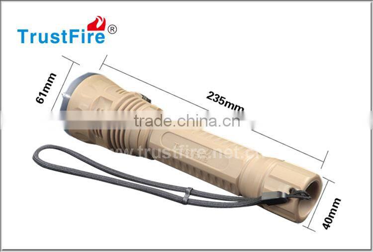 TrustFire DF002 underwater diving torches, magnetic control switch Led Light 1500LM waterproof flashlights