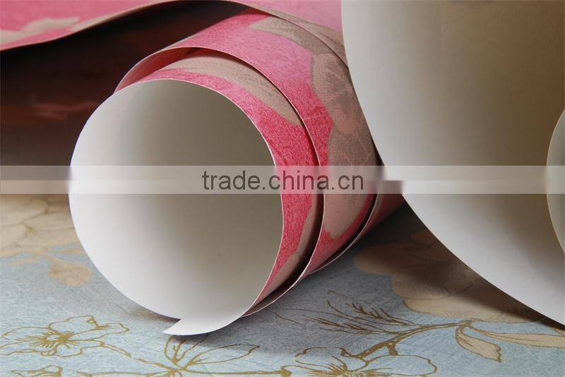 flower pure paper bedroom decoration wallpaper