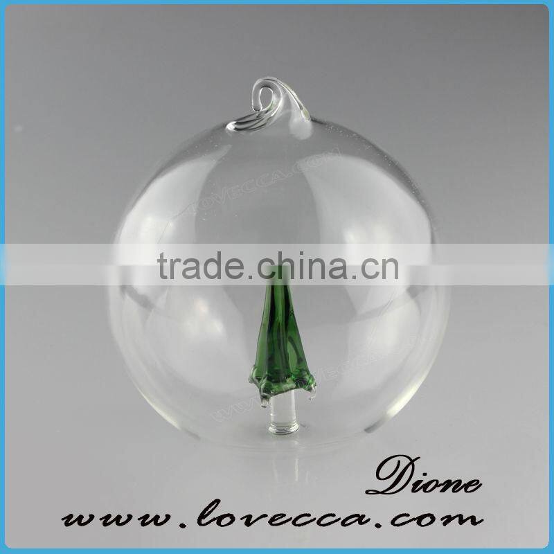 latest fashion clear glass Christmas balls wholesale