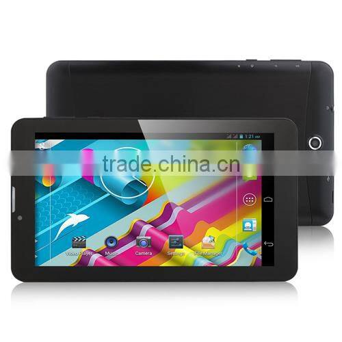 Bluetooth 7inch tablet pc mtk8312 Dual core android 4.2.2 1.2GHz RAM 1GB ROM 8GB Dual Camera WiFi OTG 3G phone call tablet pc