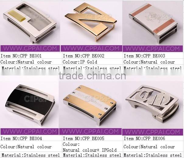 IP Blue stainless steel buckle for coat belt