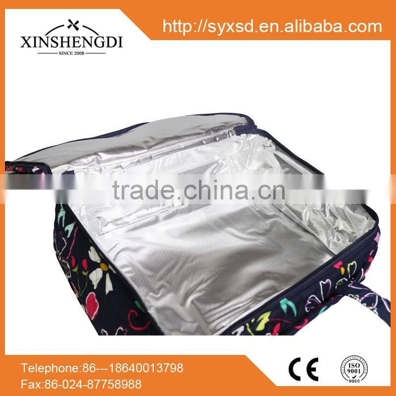 Best seller nice unique side by side small Cotton Quilted Girls Handbag