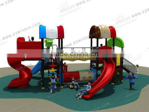 Popular sale outdoor plastic playground