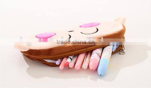 Best selling high quality cheap lovely cartoon school tool pen bag on sale