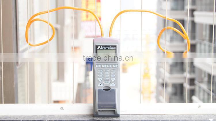 Pressure Data logger AZ9632 Model Differential Pressure Manometer Datalogger Supplier