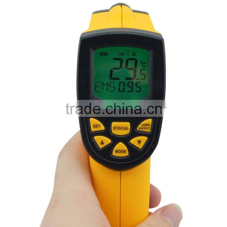 Temperature Sensor High Precise Infrared Thermometer AR852B+ Gun Type Non-contact Infrared Thermometer
