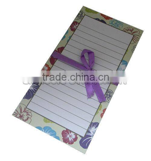 Customized logo design letter pad