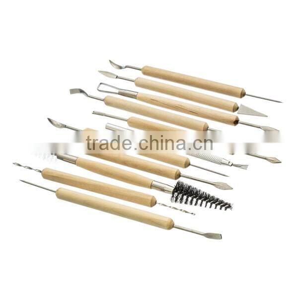 11-Piece Set of Pottery & Sculpture Tools