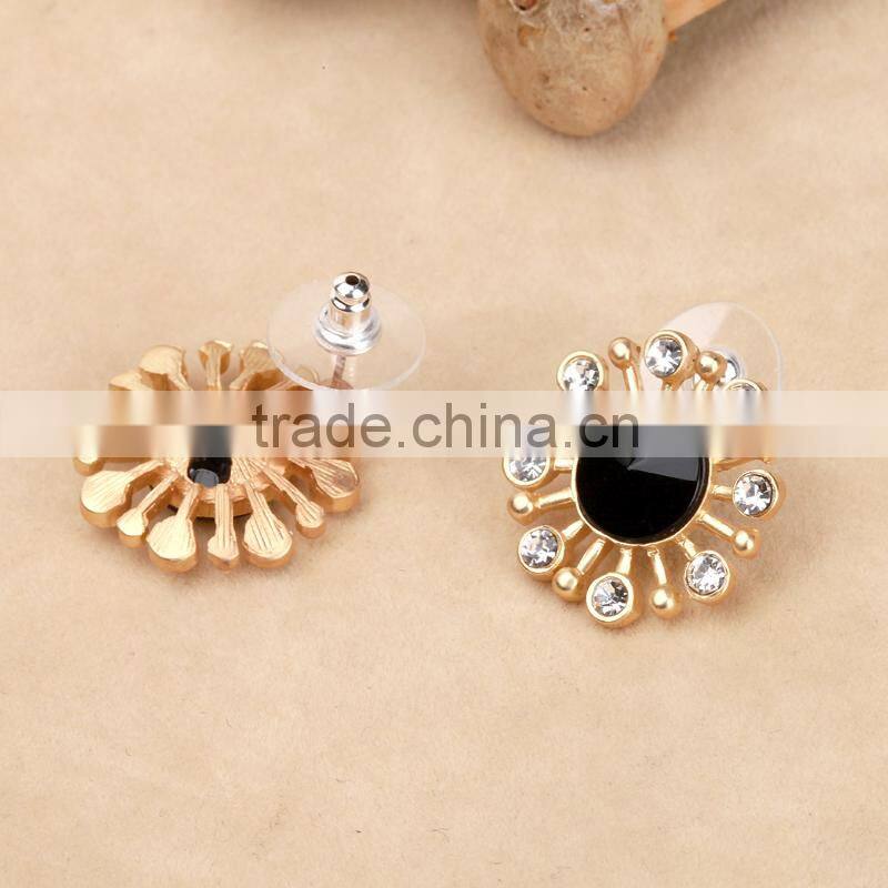 New design women earring flower ethnic necklace jewelry set