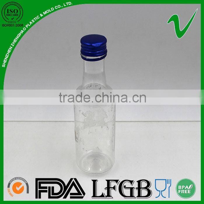 60ml wine packaging empty custom PET bottles supplier in Shenzhen