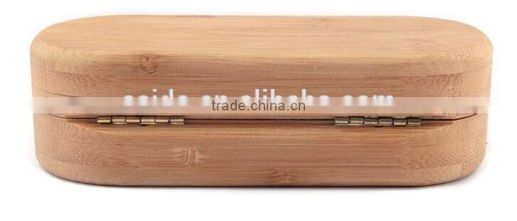 birch wood Material and original birch wood Color bamboo box /sunglass bamboo boxes