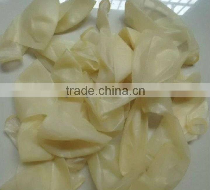 Transparent latex balloon decoration