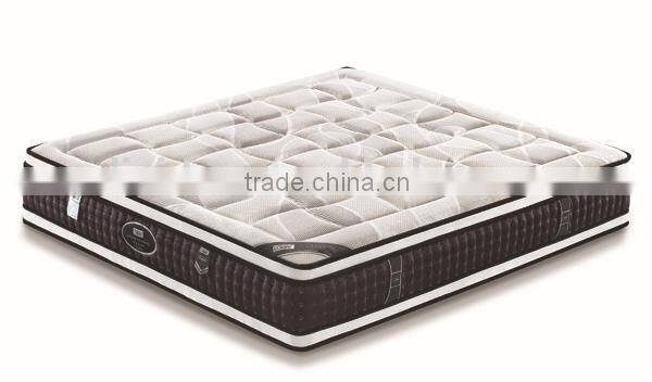 Promoted pocket spring roll pack mattress,roll pack machine mattress,roll mattress DS-A917