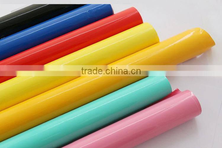 Waterproof Gloss Car Paint Protective Blue Vinyl Wrap Film By Rolls