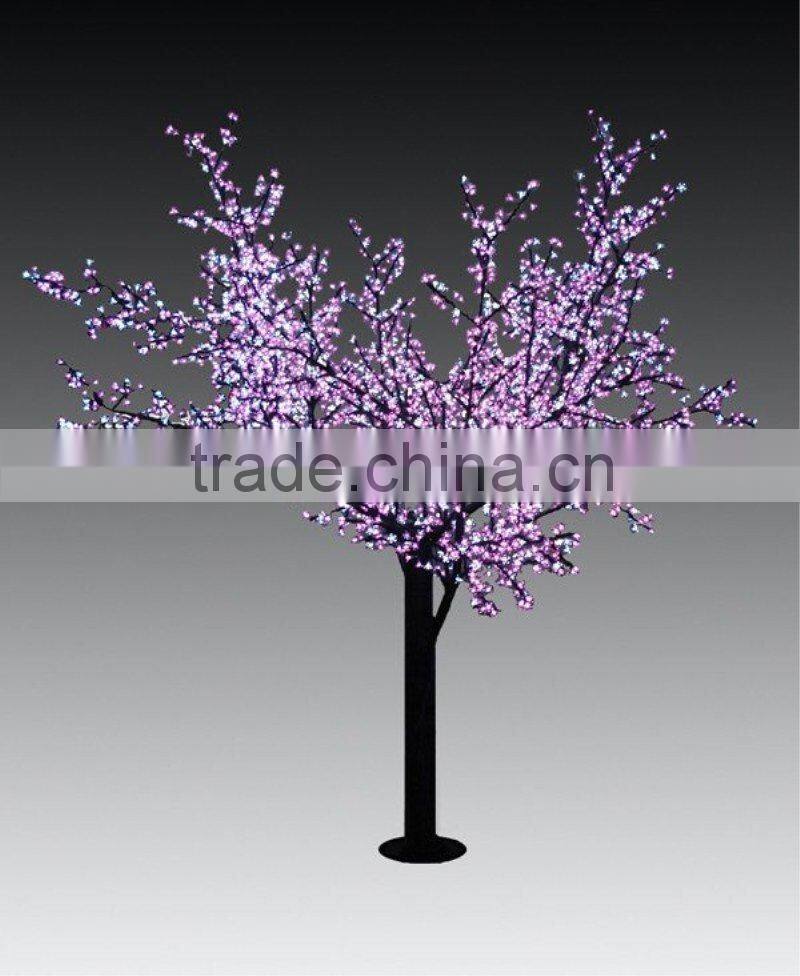 fake tree cherry blossom tree artificial plant santa claus led outdoor light