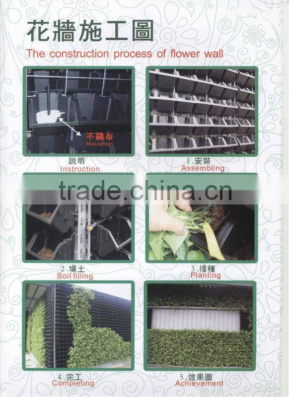 Widely use beautiful garden green wall