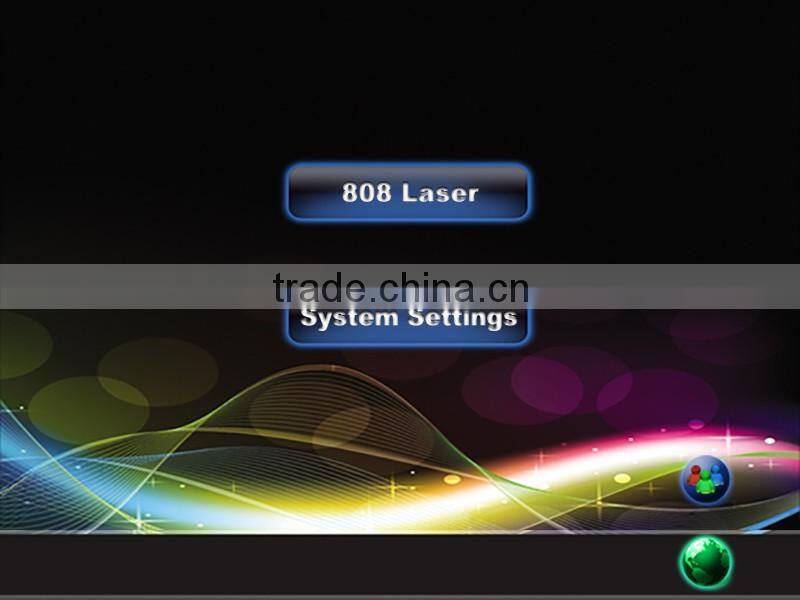 Painless 808nm Diode Laser Hair Removal Machine , diode laser Equipment