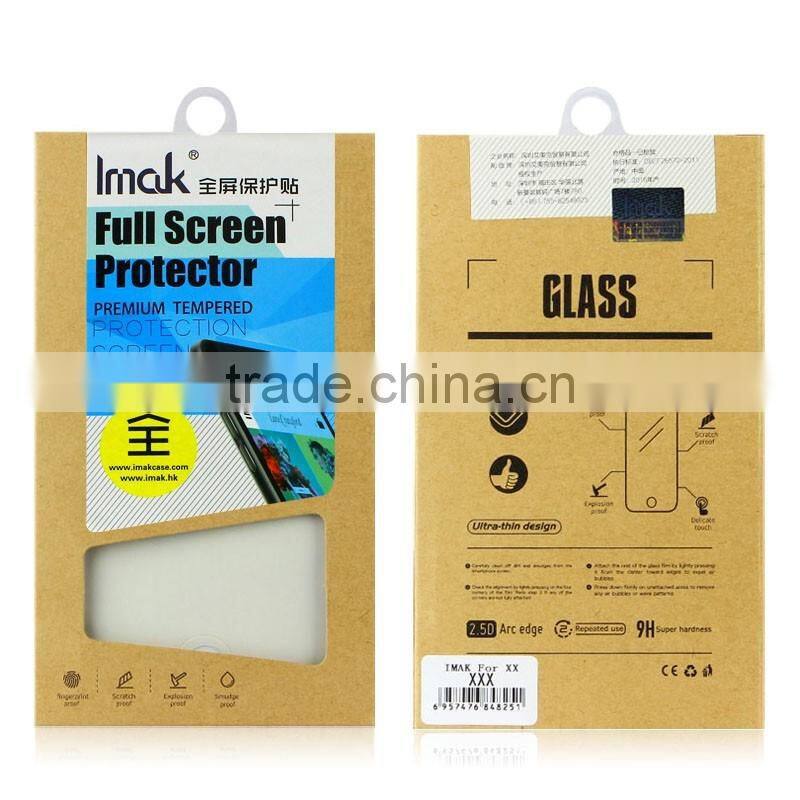 IMAK 9H0.2MM 3D Curved Full Coverage Tempered Glass Screen Protector For MOTO Z PLAY FOR MOTO Z Glass Silk print Glass 3D Glass
