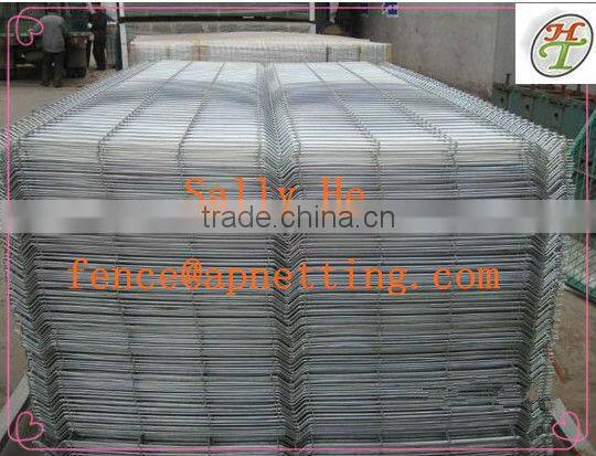 Welded Wire Fence 50*100mm PVC coated modular fence panels