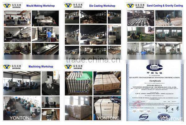 Yontone YT827 0 Risk ISO9001 Plant High Density AlSi5Cu1Mg T6 Heat Treatment A356 Aluminum Sand Casting Products