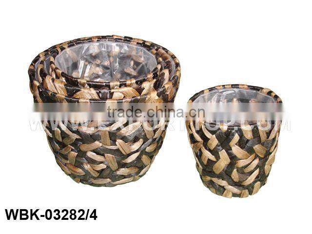 Best selling - High quality Water-hyacinth basket ( Skype: July.etop)