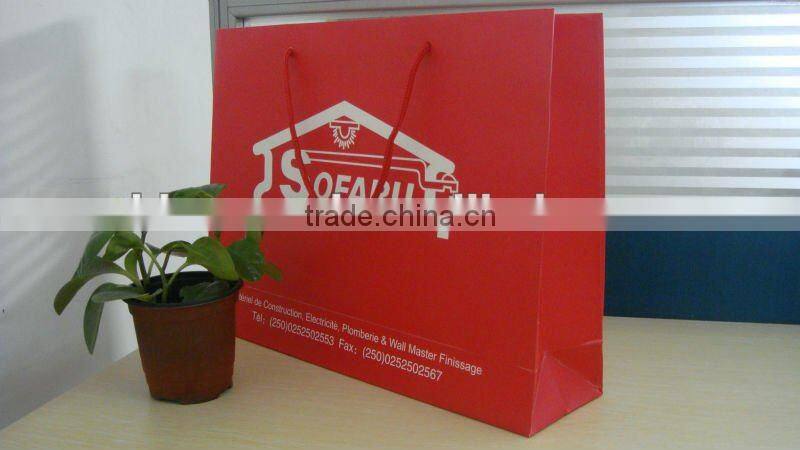 paper shopping bag for packaging backbag for school teens