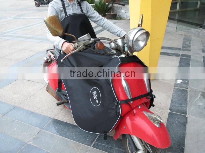 motorcycle rider cover leg