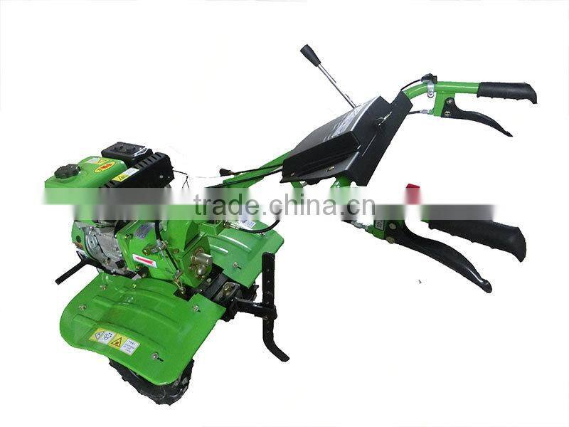 Garden cultivators, light rotary tiller with tool kit