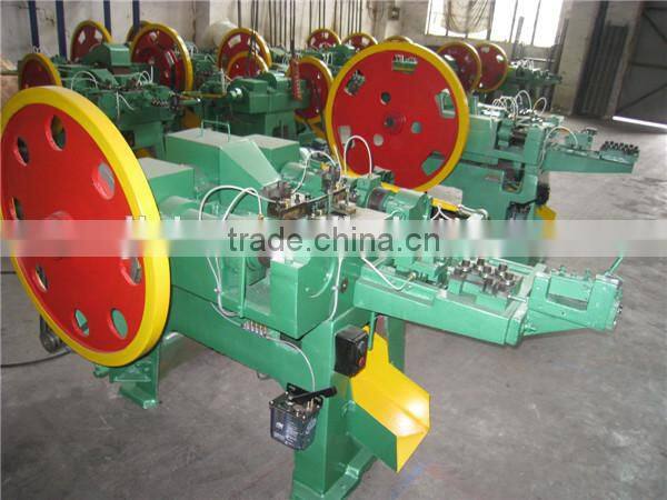 Good performance umbrella head roofing nails making machine from China