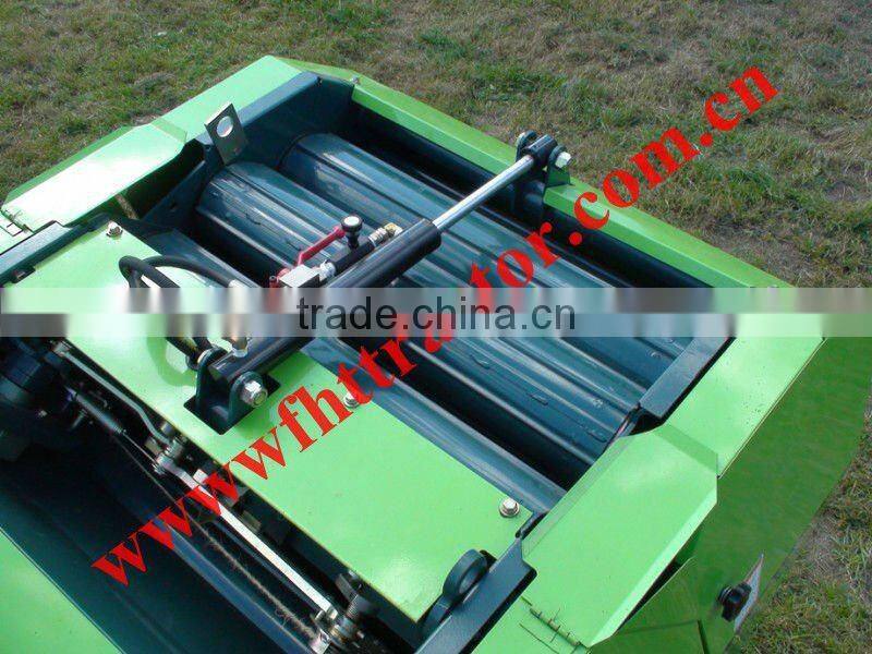 Round baler for hot sale,can be fitted with smaller and bigger tractor