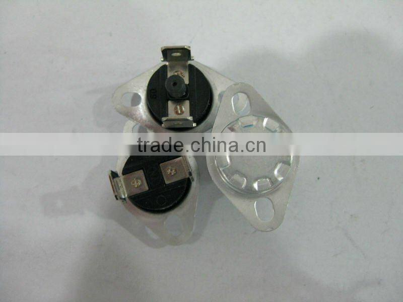 manual reset bimetal thermostat