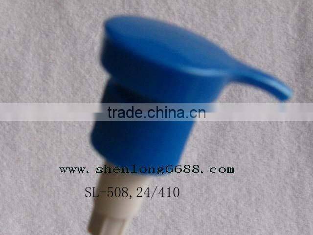 Plastic liquid soap dispenser pump for bottles