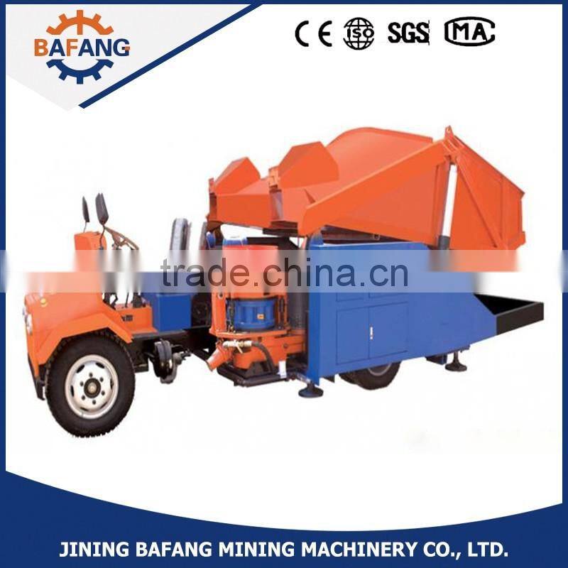 NEWEST! PZ-7I Mobile truck mounted automatic feeding concrete shotcrete equipment gunite machine