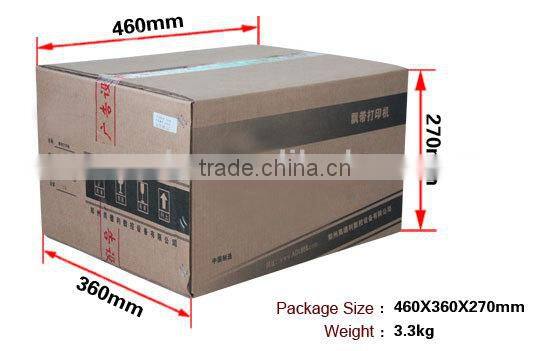 High standarded satin ribbon printer