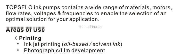 mini size dc motor electric ink pump for oil based, oil based ink pump