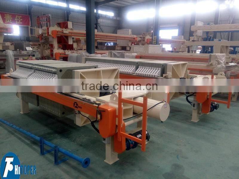 Filter quality control in food production, membrane filter press help you