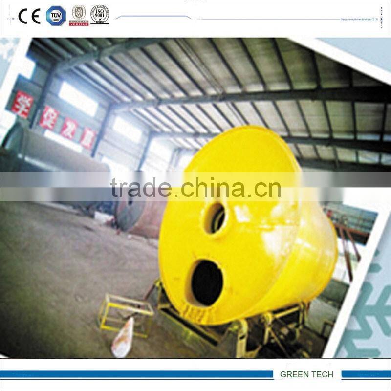 10tpd New generation pyrolysis oil refining plant with oil filter change black oil to yellow diesel