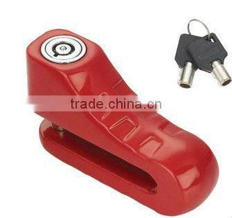motorcycle disc alarm lock