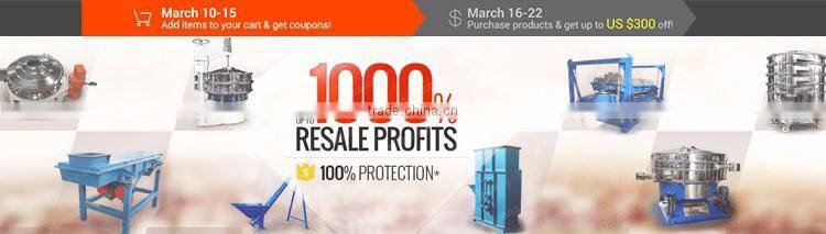 USD 200 coupon DAYONG good sealing rotary vibrating screen for PVC powder