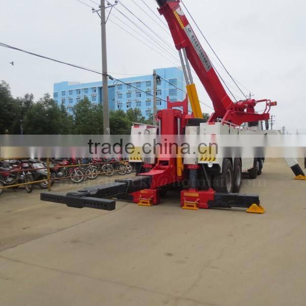 8*4 SINOTRUK HOWO Heavy Duty Road Recovery Truck 30ton