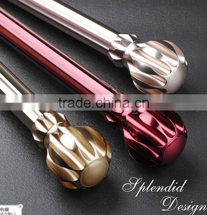 aluminum bar for window and door curtain rod