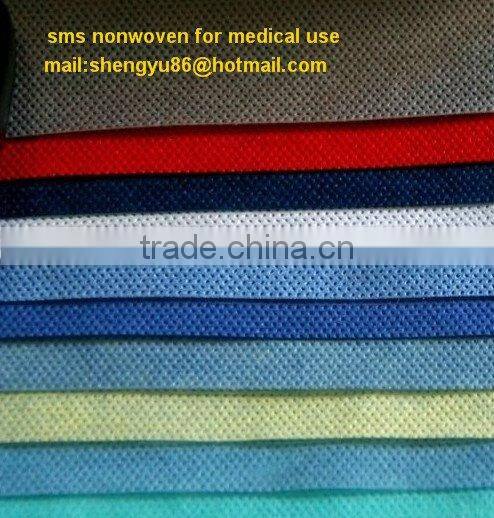 composite pp sms nonwoven fabric for medical use
