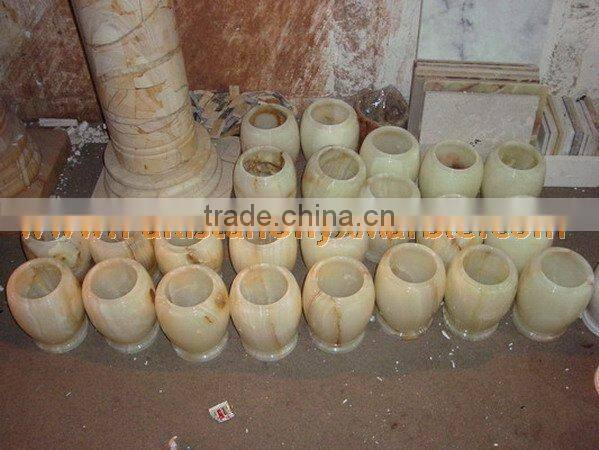 PAKISTANI CHEAP EXPORT QUALITY URNS ONYX MARBLE HANDICRAFTS