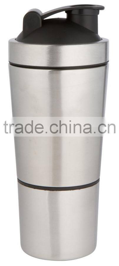 Custom printing logo 900ml/30 counce #304 18/8 stainless steel BPA free water bottle shaker protein/whey/supplements/workout