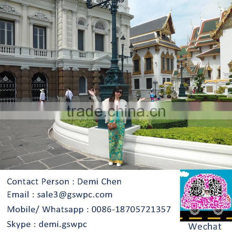 Good quality plastic pvc garden fence with low price